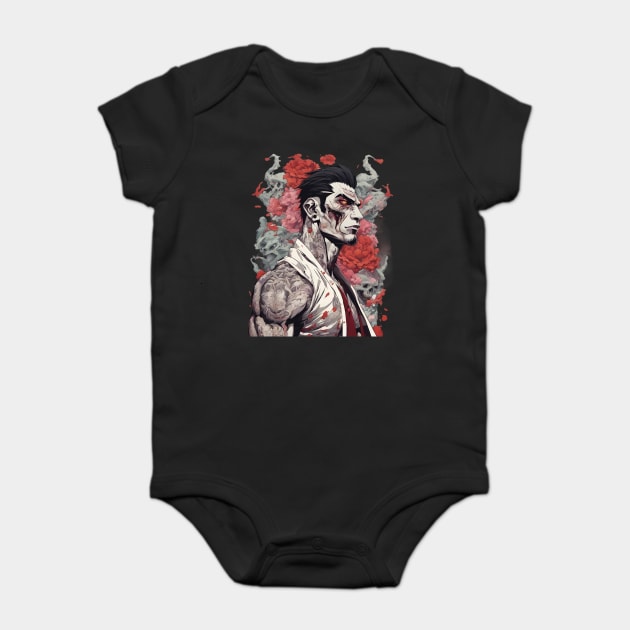 Zombies in China Baby Bodysuit by animegirlnft